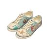 Sneaker DOGO "Classic Schnürsneaker The Wise Owl Damen Sneaker", Damen, Gr. 40, Normalschaft, blau, Lederimitat, Schuhe, Vegan