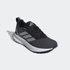 Laufschuh ADIDAS PERFORMANCE "RUNFALCON 5 TR", Gr. 38, core schwarz, silber metallic, carbon, Textil, Synthetik, sportlich, Schuhe
