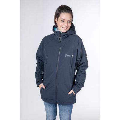 Winterjacke DEPROC ACTIVE "Whistler 3in1 II WMN", Damen, Gr. 54 (XXL), blau, 96% Polyester; 4% Elastan, sportlich, Langarm mit verstellbarem Klettverschluss, Jacken, auch in Großen Größen erhältlich Image