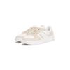 Sneaker TOMMY JEANS "TJM CUPSOLE PODS", Herren, Gr. 40, weiß (weiß, beige), Veloursleder, Nappaleder, sportlich, Schuhe, Freizeitschuh, Halbschuh, Schnürschuh mit weichem Schaftrand