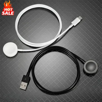Tragbares kabelloses Uhrenladegerät USB Typ C für Apple Watch iWatch Serie S10/S9/9/8/7/6 Ultra 5/4/3/2 SE magnetisches Schnellladen Image