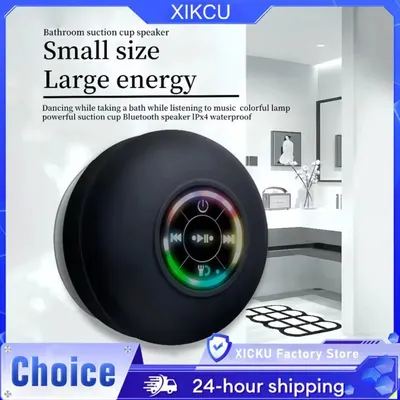  Kabelloser Lautsprecher, wiederaufladbarer TWS-Bluetooth-Lautsprecher mit buntem Licht, kompakter Image