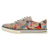Sneaker DOGO "Classic Schnürsneaker Hi Fish Damen Sneaker", Damen, Gr. 38, Normalschaft, bunt (mehrfarbig), Lederimitat, Schuhe, Vegan
