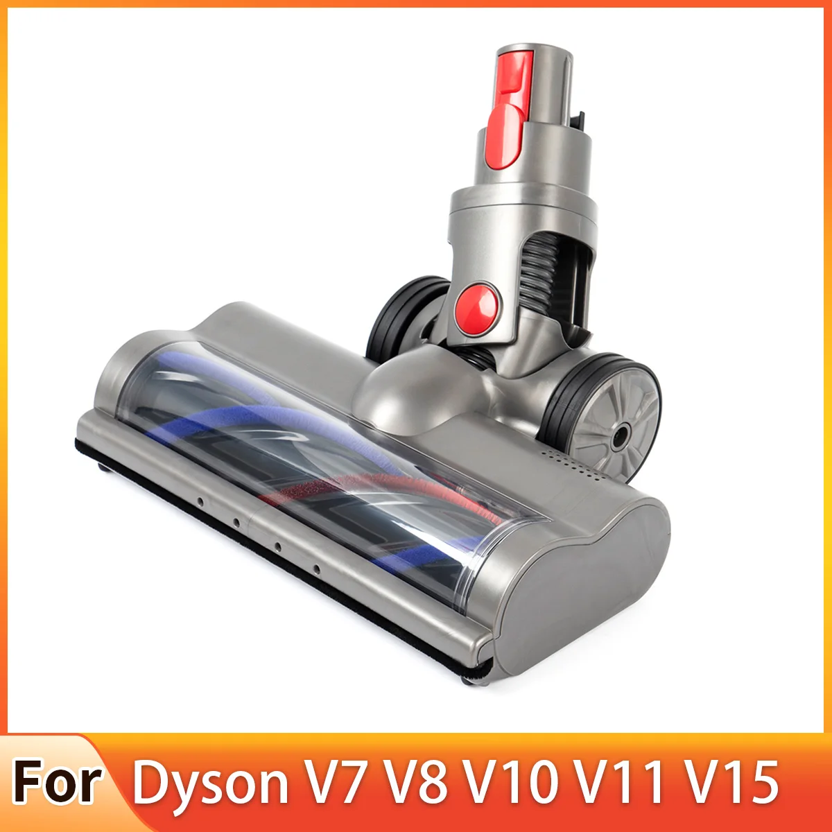 Reinigungskopf für Dyson V7 V8 V10 V11 V15 SV10 SV12 Vakuumkopf V-förmige Bürste mit LED-Scheinwerfern Dyson V7 Dyson V8 V10 V11 Kopf Image