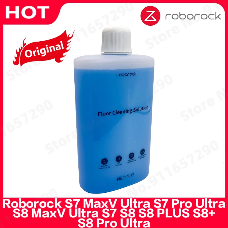 Bodenreinigungslösung 1L Roborock S7 MaxV Ultra S7 Pro Ultra S8 MaxV Ultra S7 S8 S8 PLUS S8+ S8 Pro Ultra Teile Staubsauger Image
