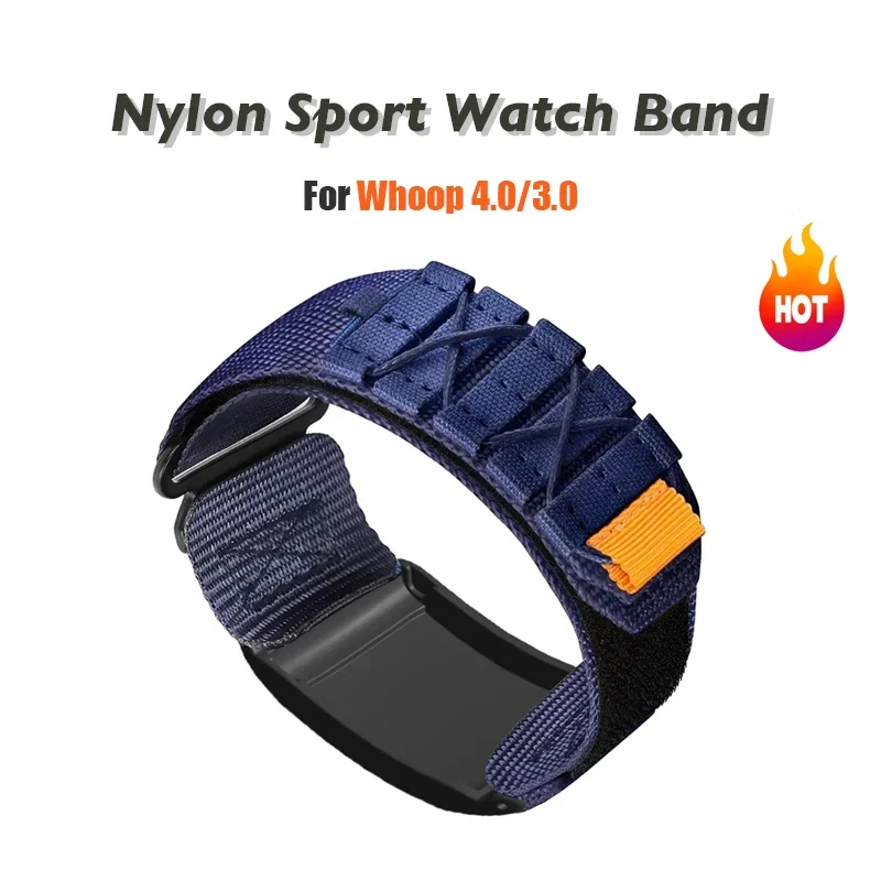 Nylon Sport Straps Mehrfarbige Smartwatch Armbänder Gürtel Bequeme Riemen Schweißfest Für WHOOP 4,0 3,0 Zubehör Image