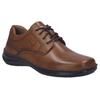 Schnürschuh JOSEF SEIBEL "New Anvers 06", Herren, Gr. 43, braun (cognac), Leder, casual, Schuhe, Bequemschuh, Halbschuh, Komfortschuh in Schuhweite K