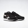 Sneaker REEBOK CLASSIC "REEBOK REWIND RUN", Gr. 41, cschwarz, weiß, blusmt, Synthetik, Textil, sportlich, Schuhe