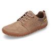 Schnürschuh CAMEL ACTIVE, Herren, Gr. 44, beige, Nubukleder, klassisch, Schuhe, Barfußschuh, Sneaker, Sommerschuh mit Perforierung
