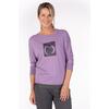 Funktionsshirt LPO "PAULINE WOMEN", Damen, Gr. 44 (L), lila, 60% Baumwolle, 40% Polyester, casual, bequem, Langarm angesetztes Bündchen, Shirts, Auch in Großen Größen erhältlich