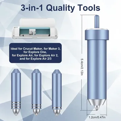 Engraving Tip Etching Too For Cricut Maker, Maker 3, Explore One, Explore Air, Explore Air 2, Air 3l Transfer Tool