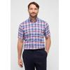 Kurzarmhemd ETERNA "COMFORT FIT", Herren, Gr. M, US-Größen, rot, 48% cotton, 52% Lyocell, normal, Kurzarm, Hemden, EASY IRON (bügelleicht)
