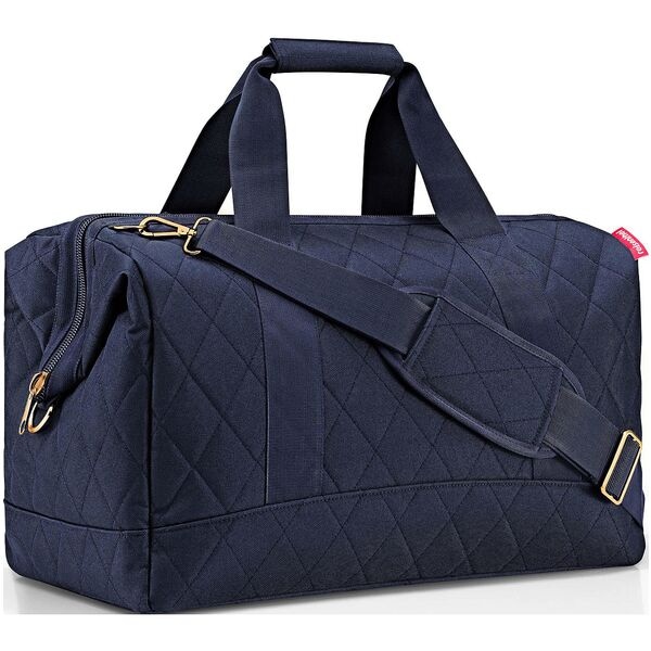 Reisenthel Reisetasche allrounder L rhombus schwarz, 48x39.5x29 cm Image
