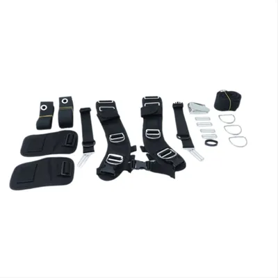 N17R Scuba Diving Harness System Back Plate Diving Bracket for Snorkeling Adjustable Shoulder Straps