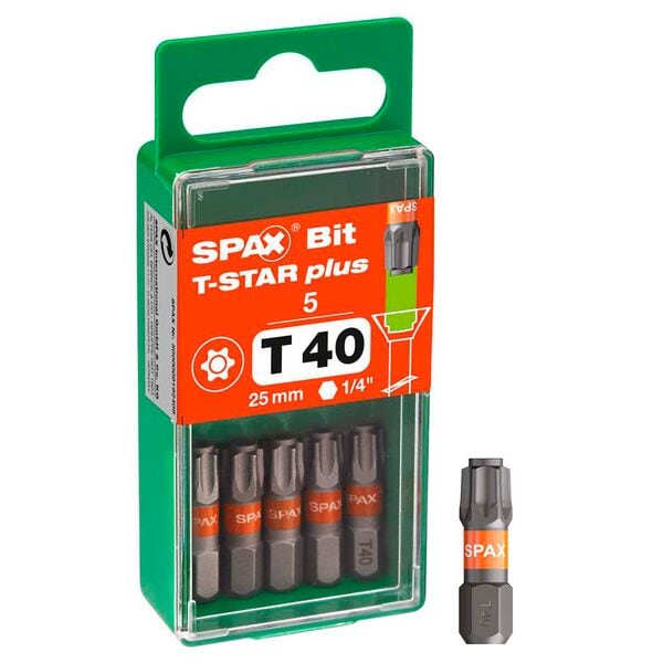 SPAX Bit-Set »T40 T-STAR Plus« 25.0 mm Image