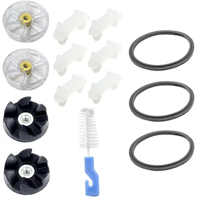 14Pcs Blender Replacement Kit for Nutribullet 900W 600W Silicone Rubber Gaskets Seal O Ring Shock