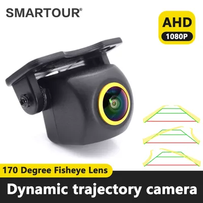 AHD 1080P Intelligent Universal Vehicle Track Backup Camera Car Rear View Reverse Trajectory Camera