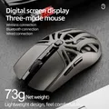 SMAILWOLF Mouse da gioco RS8 Bluetooth Wireless Tre modalità Design cavo leggero Ritorno 1K Computer