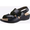 Sandalette CLASSIC, Damen, Gr. 41, schwarz, Glattleder, sportlich, Schuhe