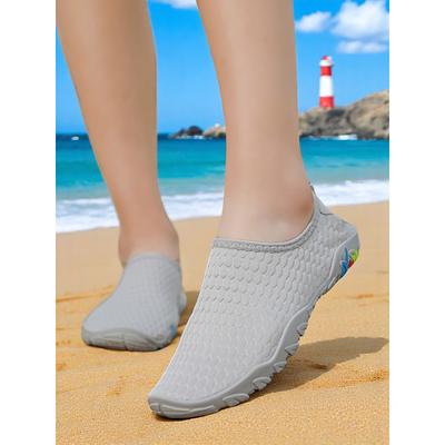 Women's Quick-Dry Aqua Shoes with Flexible Sole and Sock-Like Fit for Water Sports, Yoga, Beach Activities and Summer Hiking