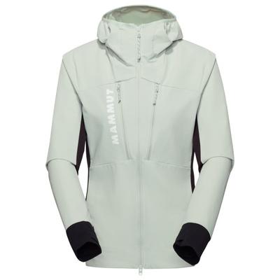Mammut - Women's Aenergy SO Hybrid Hooded Jacket - Softshelljacke Gr L grau Image