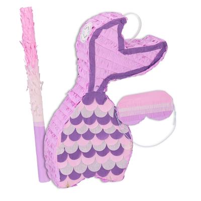 TEMU Pinata Mermaid With Rod And Mask Image