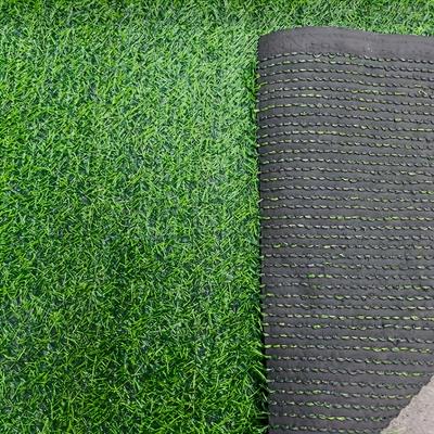 TEMU 1pc Artificial Grass Turf Rug, Indoor Outdoor , Pet Training Mat, Decorate Space, Suitable For Garden, Balcony, Yard Decoration, Wedding Venue Laydown, Three-color Spring Artificial Grass Tur Image