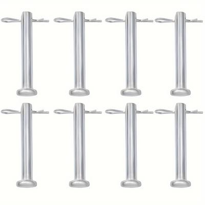 TEMU 1pc Galvanized Trailer Hitch Pin, Left Side Link Rod Pin, Used Stand Accessories, Trailer Hitch Pin And Clamp Replacement Parts Image