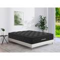 Materasso matrimoniale a molle insacchettate con topper integrato 160 x 200 cm - BLACK DREAM di YSMÉE