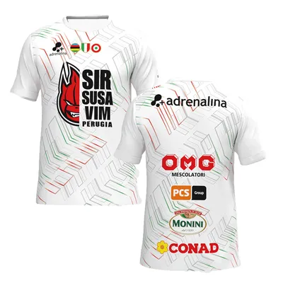 2025 New Arrive Style Perugia Volleyball Jersey Man Women Sport T-Shirt Comfort Breathable Tee 3D