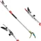 Pruner for Garden, Cut Upto 1 Inch & Hold Telescopic Pole Pruner, Fruit Picker with Rotating Blade