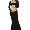 Maternity Dresses For Photoshoot Sexy Stretch Pregnancy Clothing Fishtail Skirt Backless and