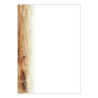 Sigel Motivpapier Eichenholz DP677 A4 100 Blatt weiß, 21x29.7 cm Image