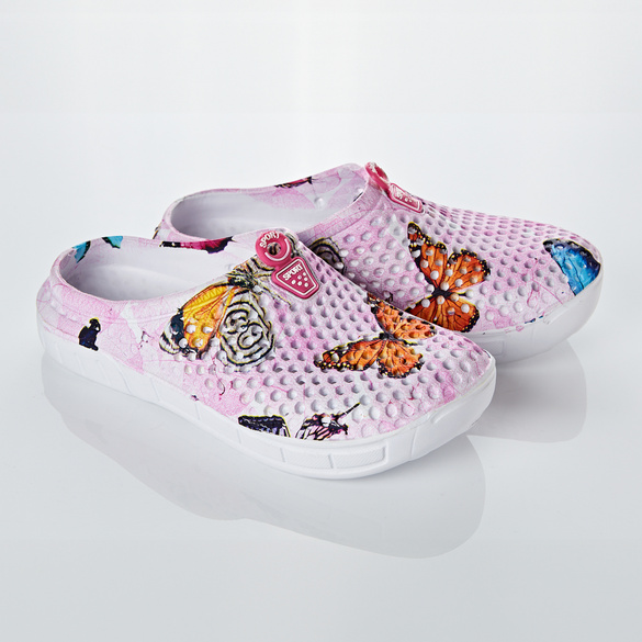 Clog „Schmetterlinge” rosa Image