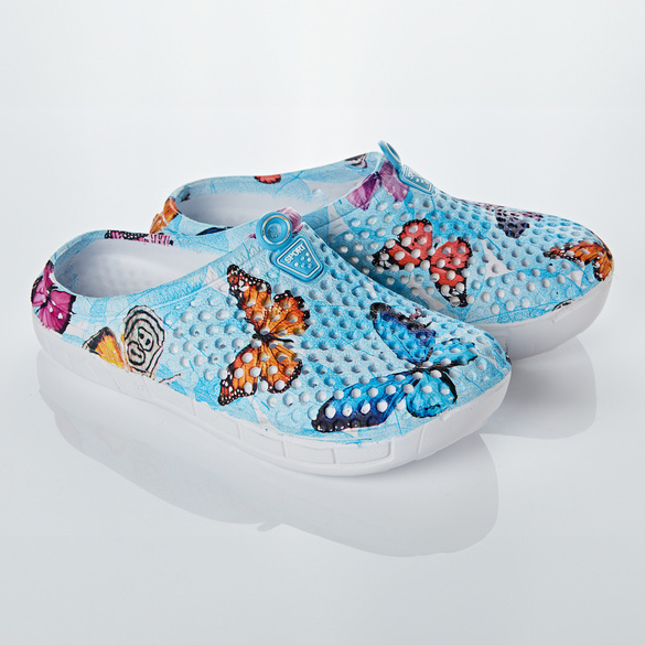Clog „Schmetterlinge” blau Image