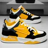 Heiße Gelbe Skateboard Turnschuhe Männer Frauen Lace-Up Plattform Designer Schuhe Mann Streetwear