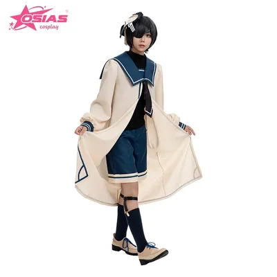 OSIAS Ciel Phantomhive Cosplay Kostüm Set Ciel Phantomhive Perücke Ciel Phantomhive Schuhe Ciel Image