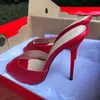 13 cm High Heel Hausschuhe Frauen Rot Matte Peep Toe Stilettos Heels Pumps Cosplay Cross Dresser Unisex Schuhe Getragen Große Größe 45