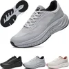 Große Laufschuhe 2025, neue atmungsaktive Mesh-Schuhe, Laufschuhe, Freizeitschuhe, stoßdämpfende Luftpolsterschuhe, Sportschuh