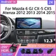 12.3 '' Autoradio Per Mazda 6 GJ CX-5 CX5 Atenza 2012 2013 2014 2015 Touch Screen Stereo HeadUnit CPU ad alte prestazioni Dash Cam