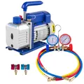 VEVOR Pompa per vuoto ad alto flusso da 1,8 a 4,8 CFM per pompa per vuoto del sistema di