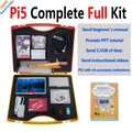 Raspberry Pi 5 Kit completo completo o solo scheda PI5 da 4 GB 8 GB PCIE-NVME-SSD + LCD + CUSTODIA +