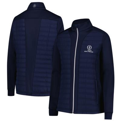 The 153rd Open Royal Portrush Proquip Poppy Quilted Jacke - Marineblau - Damen Image