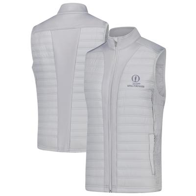 The 153rd Open Royal Portrush Proquip Luna Quilted Gilet - Silver - Damen Image