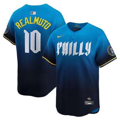 Philadelphia Phillies Nike City Connect Limited Trikot – Blau – J.T. Realmuto – Herren Image