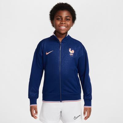 Frankreich Nike Einlaufjacke - Kinder - Blau Image