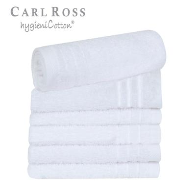 Seiftuch CARL ROSS "HygieniCotton", weiß, B:30cm L:30cm, Baumwolle, Waschlappen, mit 2 Aufhängekordeln Image