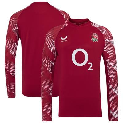 England Rugby Pre Match Drill Langarmshirt – Herren Image