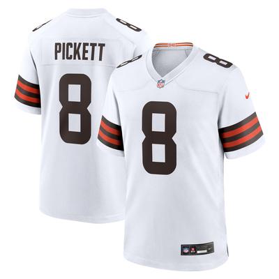 Cleveland Browns Nike Game Auswärtstrikot - Weiß - Kenny Pickett - Herren Image