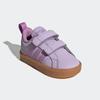Klettschuh ADIDAS SPORTSWEAR "VS PACE 2.0 KIDS", Gr. 21, powder plum, preloved lila, preloved lila, Synthetik, Textil, sportlich, Schuhe, für Kinder